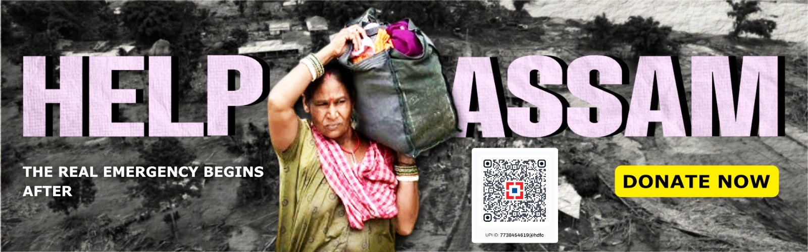 Assam Flood Relief — Baby Smile Foundation