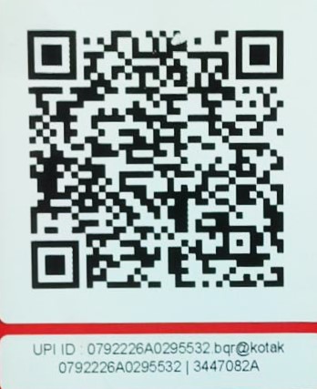 Kotak Donation QR Code